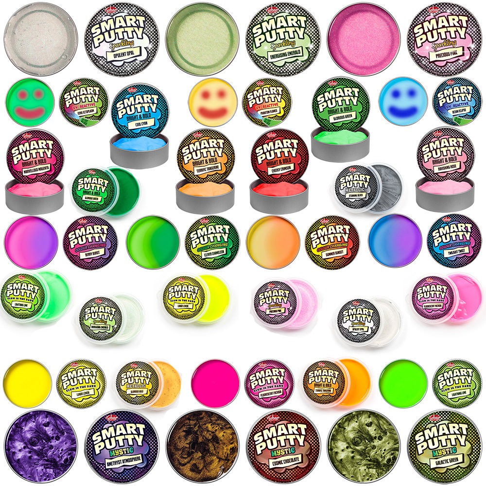 Pack of 4 Random Smart Putty-