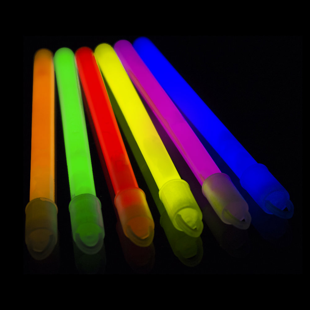 img-6 Inch Slim Glow Sticks Pack of 10-0