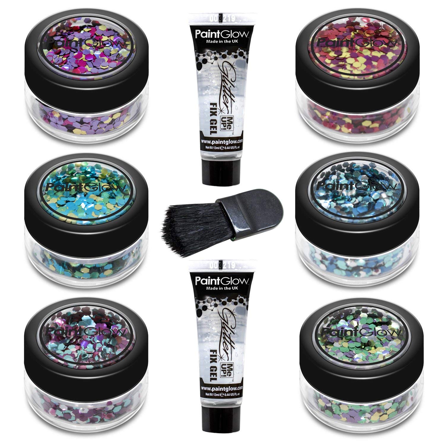 9pc Chunky Glitter Pack-