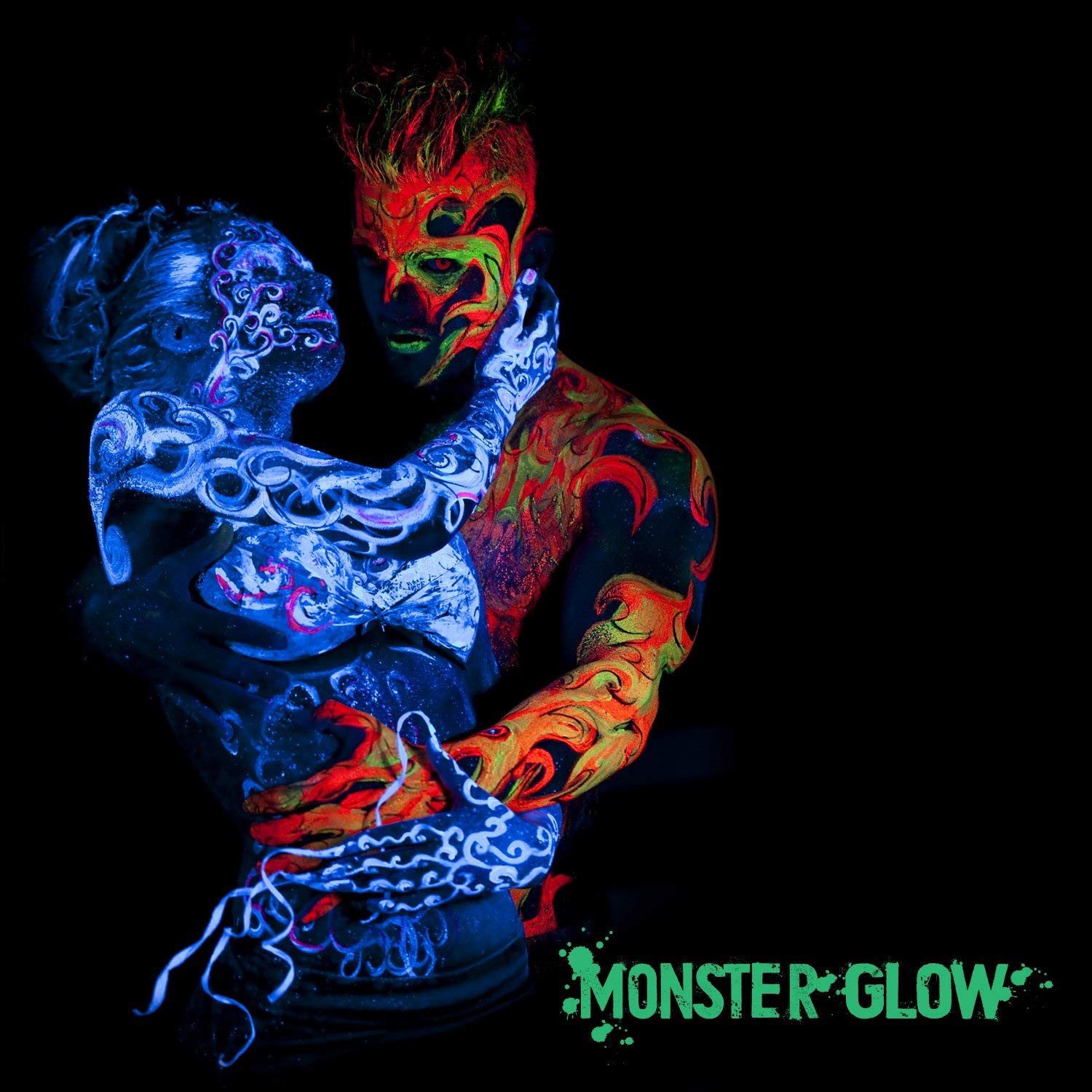 ART] Monster Glow Party : Neon paint, rolling art , glow in the dark –  EDUBEBE
