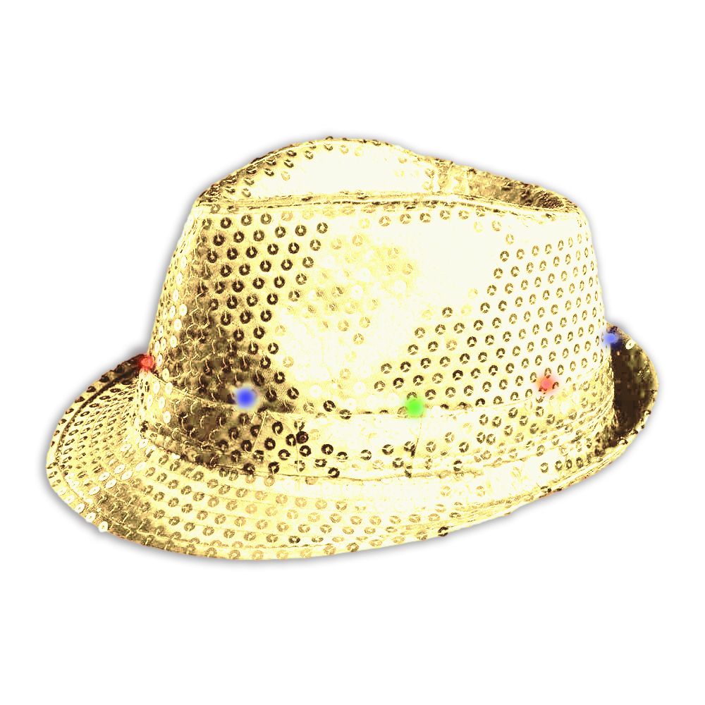 Flashing Fedora Hat