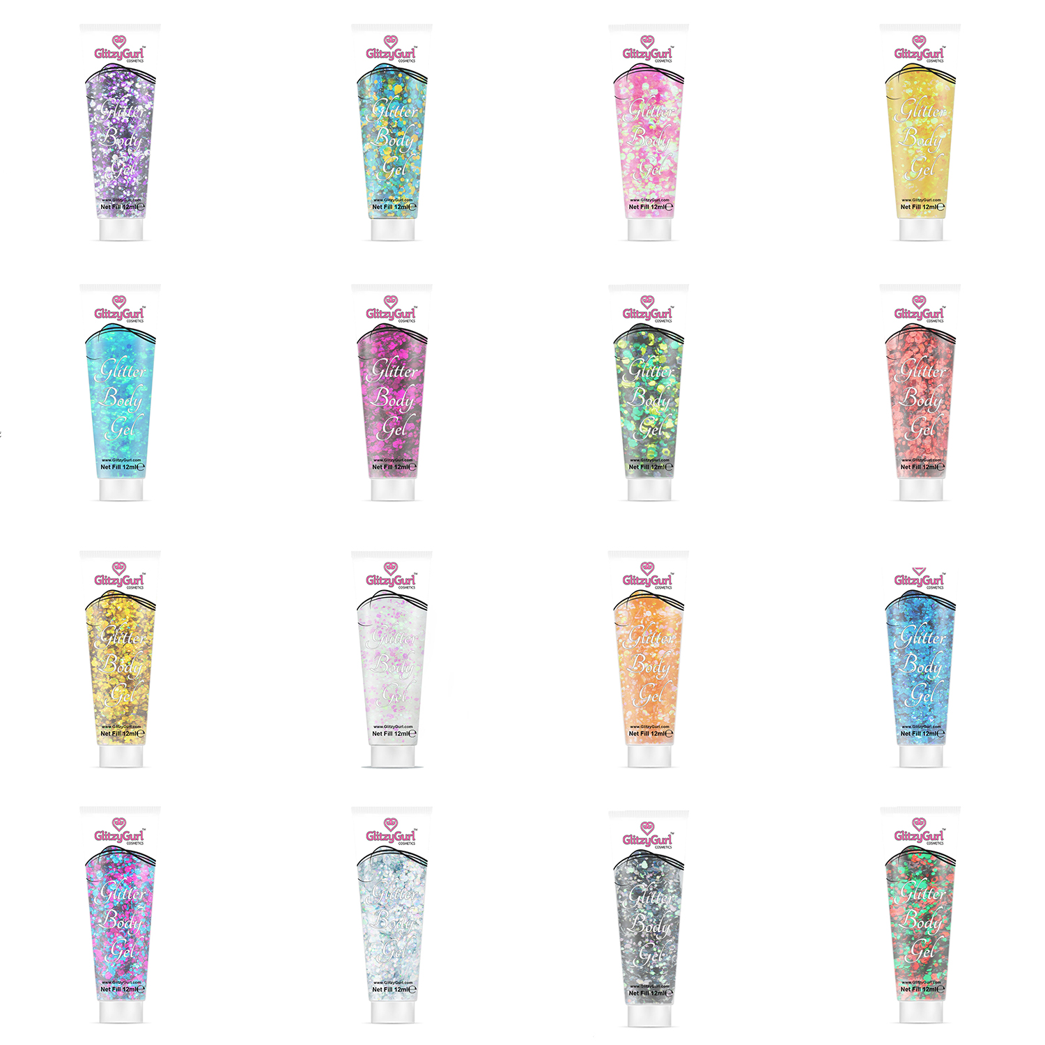 img-GlitzyGurl Glitter Body Gel 12ml-0