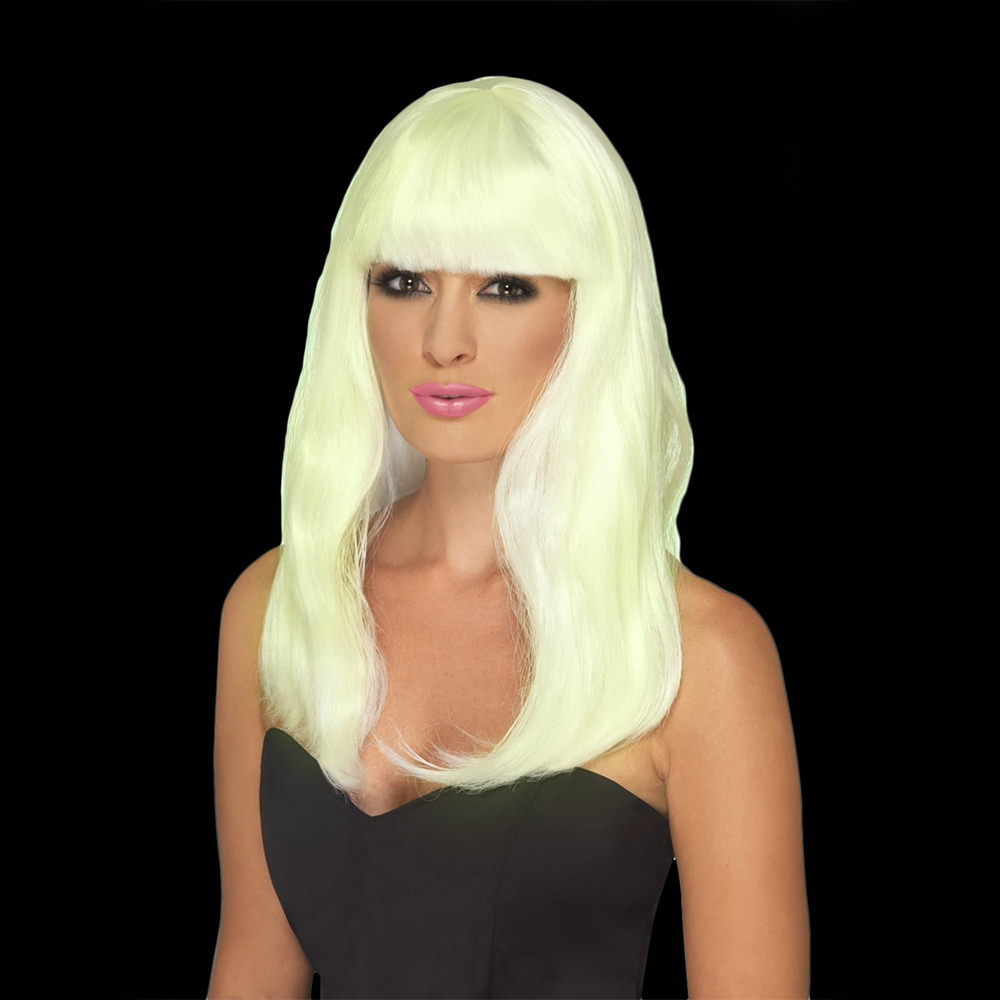 img-Glow In The Dark Party Wig-0