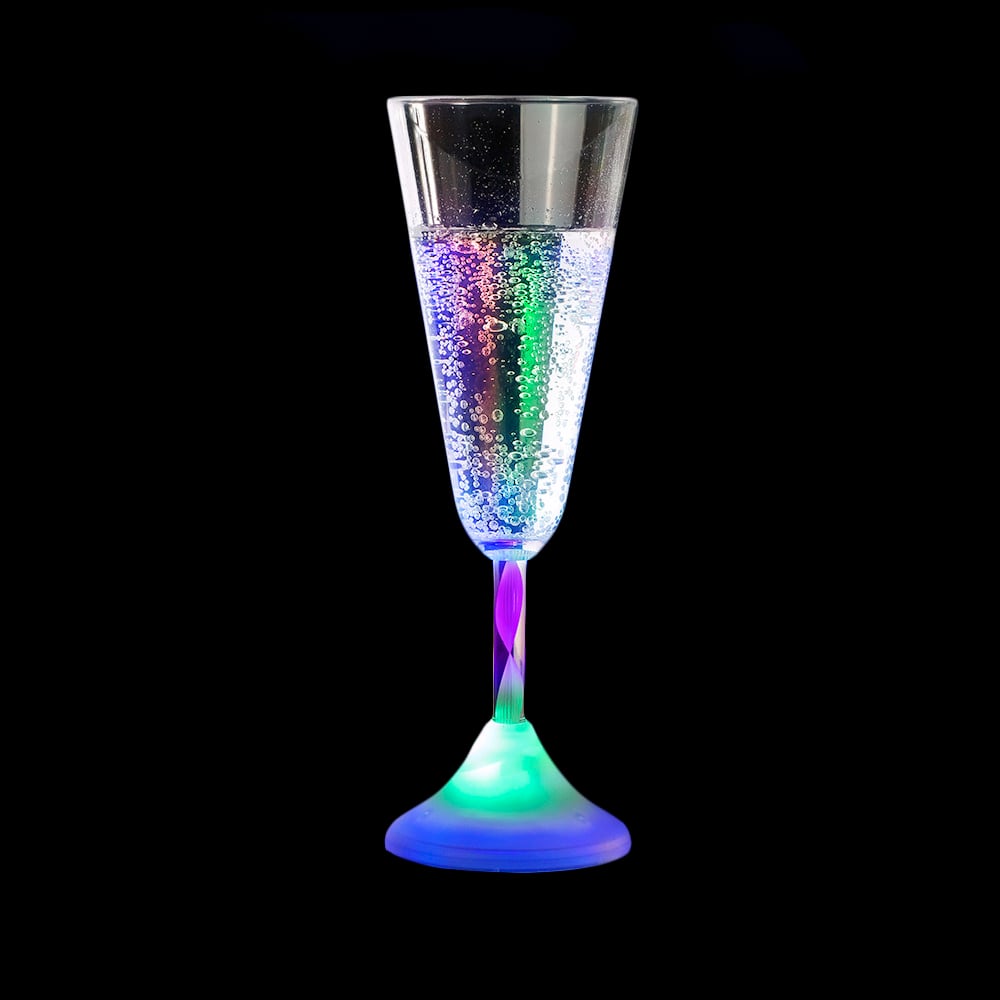 Flashing Champagne Glass