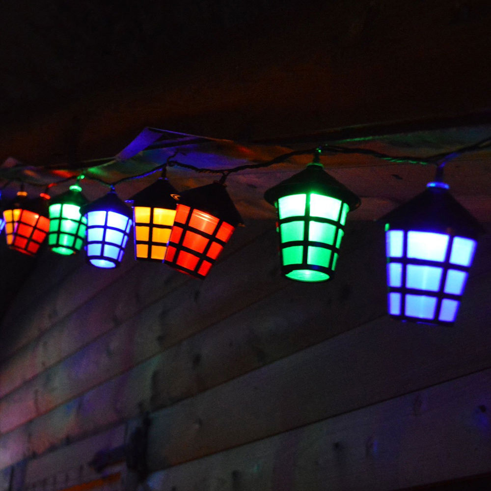 40 LED Outdoor Chasing Lanterns-