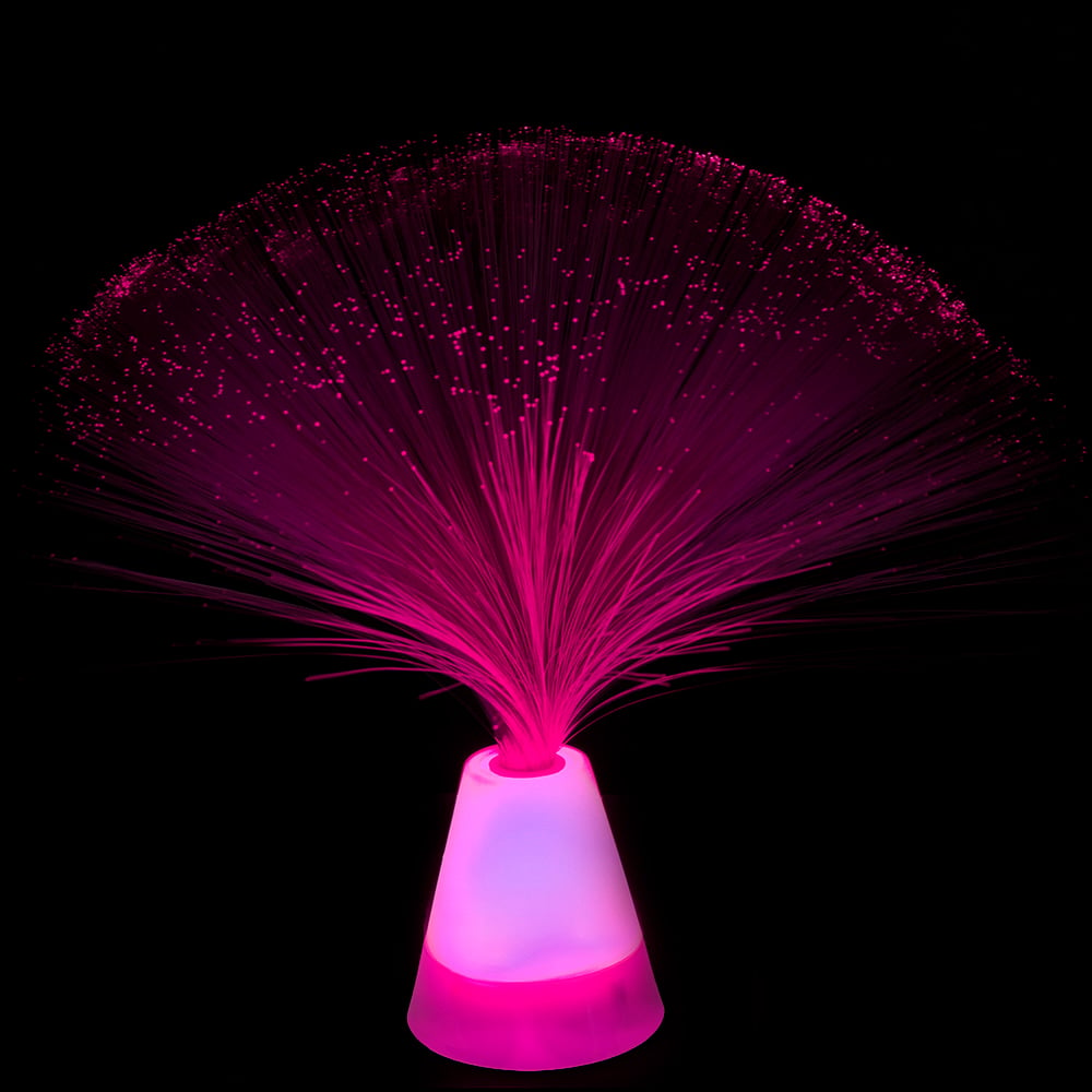 Pink Fibre Optic Lamp