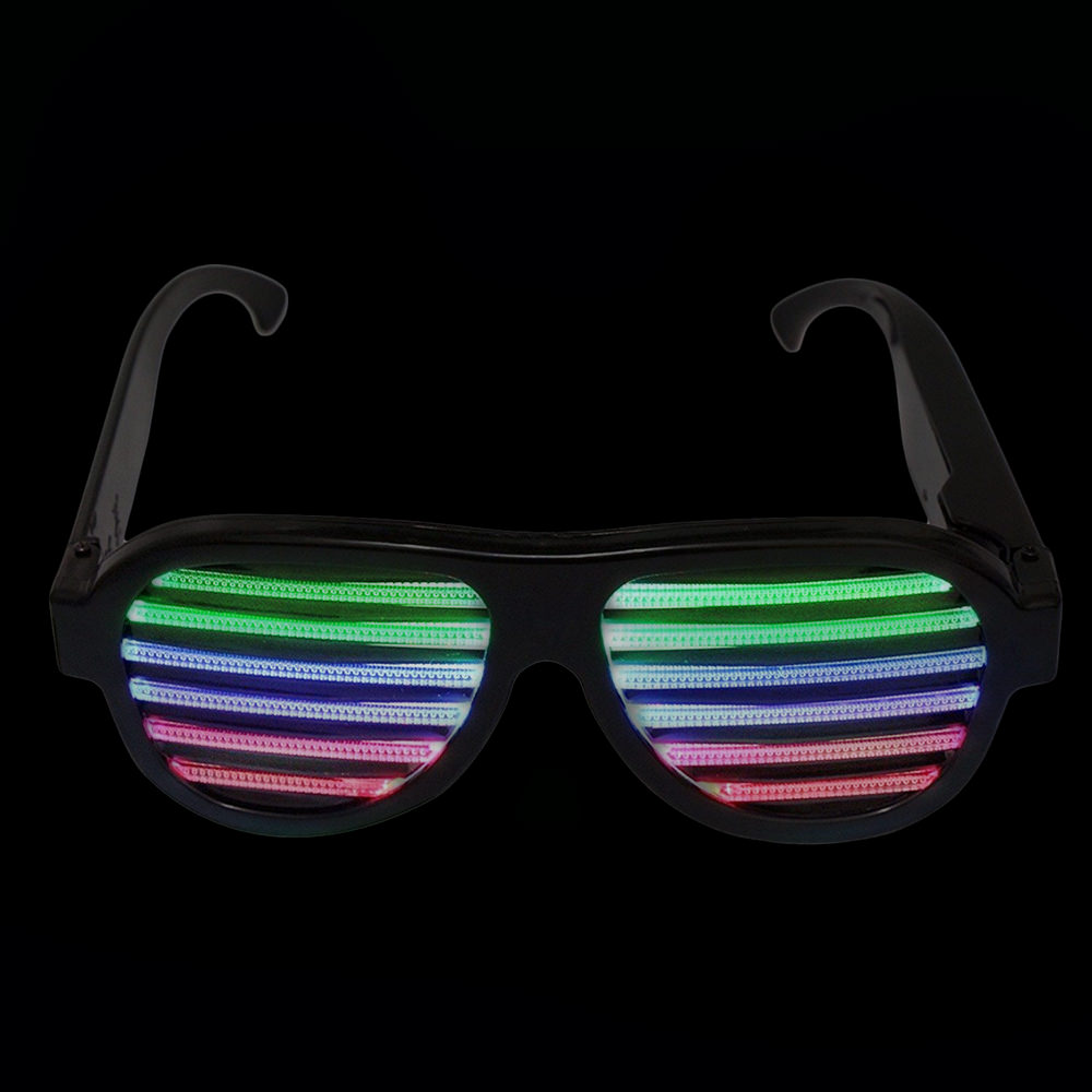 Sound Activated LED Shutter Shades