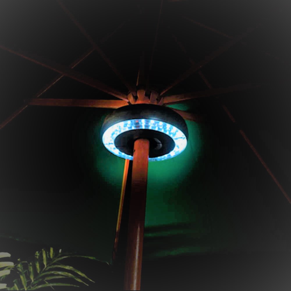 Round LED Parasol Light